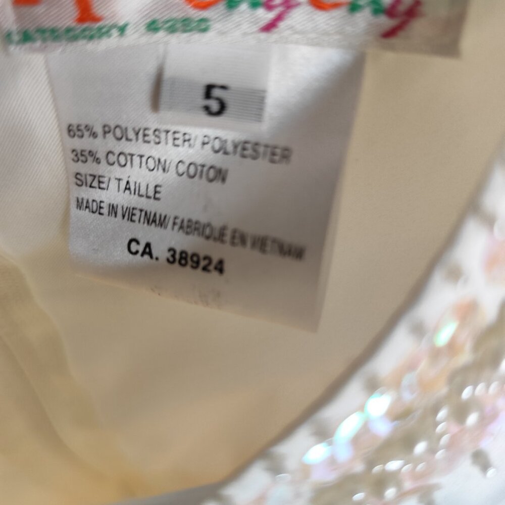 Flower girl/First Communion dress, size 5 - Picture 5 of 5